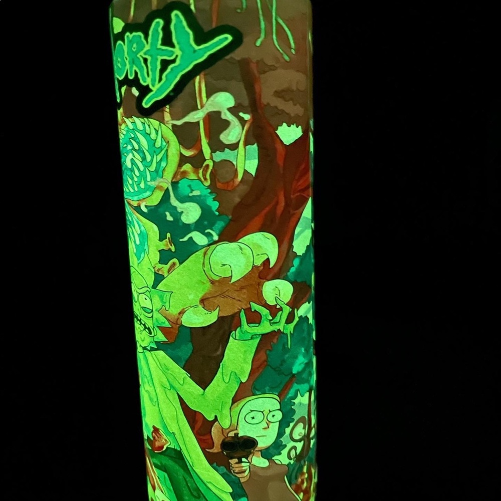 Custom Rick and Morty tumbler